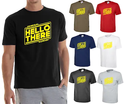 Buy HELLO THERE GENERAL OBIWAN KENOBI T-shirt TV Star Wars ADULT KIDS DARTH VADER • 8.99£