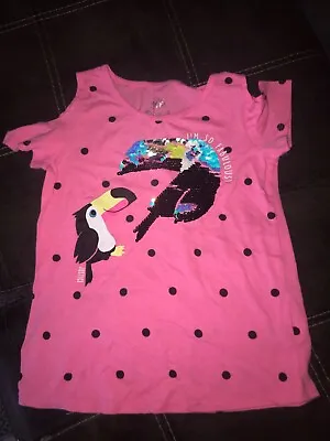 Buy Justice Girls Shirts Size 8 • 0.78£