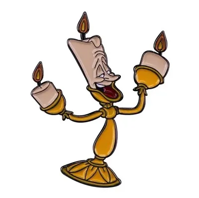 Buy Lumiere Enamel Pin Badge Cute Gifts Jewellery Beauty And The Beast • 4.99£
