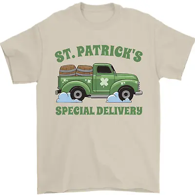 Buy St Patricks Beer Delivery Funny Alcohol Guiness Mens T-Shirt 100% Cotton • 7.49£