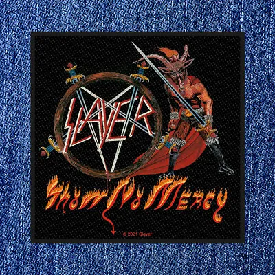 Buy Slayer - Show No Mercy - Sew On Patch Official Merch • 4.75£