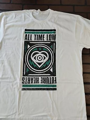 Buy ALL TIME LOW- 2021 Future Hearts T-shirt ~Never Worn~ XXL • 38.14£