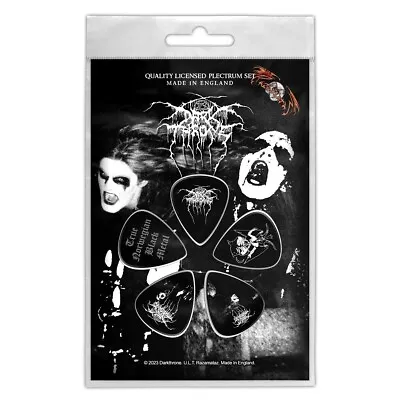 Buy Darkthrone True Norwegian Black Metal Guitar Pick 5 Pack Official Band Merch • 9.47£