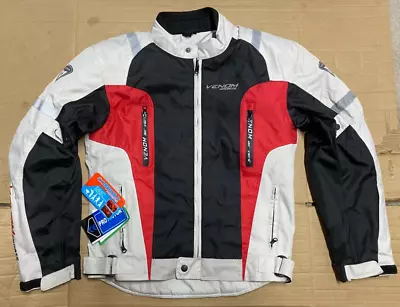 Buy Venom Mens Textile Motorbike Motorcycle Jacket Size UK 38  - 39  Chest (C75) • 64.99£