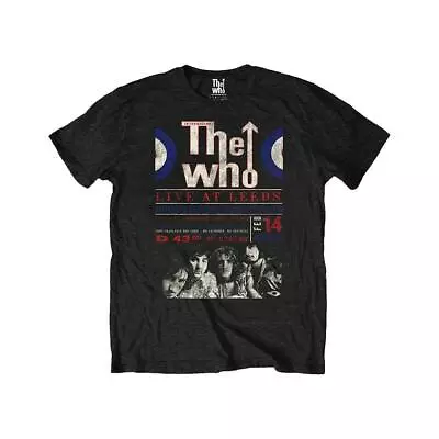 Buy The Who Live At Leeds 1970 Poster Black Eco T-Shirt • 12.95£