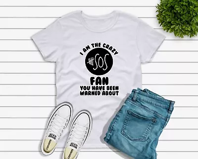 Buy The Crazy 5 Seconds Of Summer Fan Everyone Warned You About  T-shirt - UK Seller • 7.99£