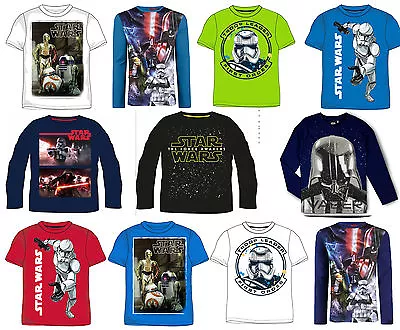 Buy Boys Star Wars T Shirt Cotton • 8.99£