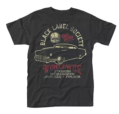 Buy Black Label Society 'Hell Riding Hot Rod' T Shirt - NEW T-shirt • 16.99£