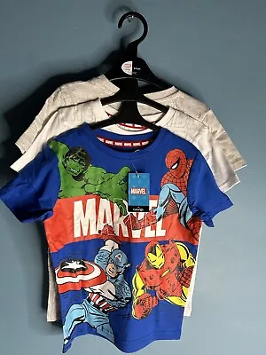Buy 2-3 Years Old Marvel Kids Boys T Shirts • 7£