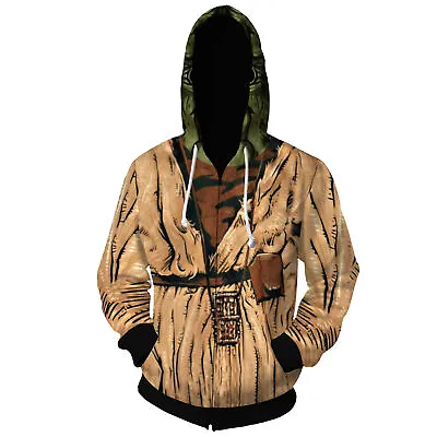 Buy The Mandalorian Hoodie Sweater Cosplay Star Wars Hooded Pullover Sweatshirt Gift • 22.68£