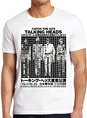 Buy Talking Heads Japanese 1980 US Tour Catch The 80's Music Gift Tee T Shirt 7276 • 6.70£