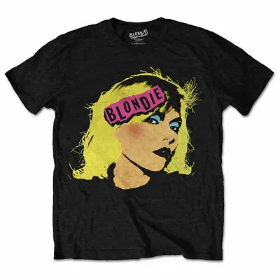 Buy Official Blondie T Shirt Punk Logo Mens Rock Metal Debbie Harry New • 13.97£