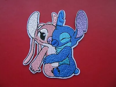 Buy Stitch Angel Embroidered Badge Sew On  Iron On Patch Lilo And Stitch • 2.99£