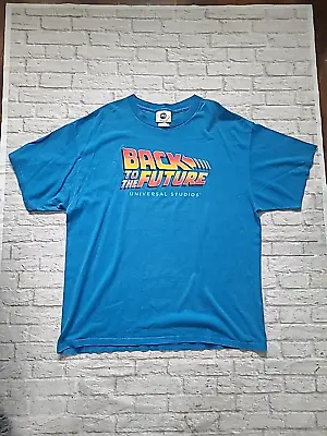 Buy Back To The Future Vintage 1998 Universal Studios Adult T Shirt Size XL • 75£