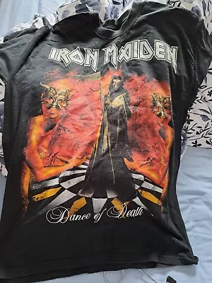 Buy Iron Maiden Dance Of Death Band Tshirt • 37.95£