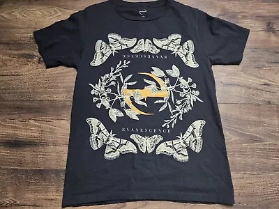 Buy Womens S Evanescence Moth Band T Shirt  • 18.01£