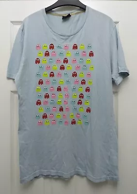 Buy Next Baby Blue Pac-Man T-Shirt Size L • 5£