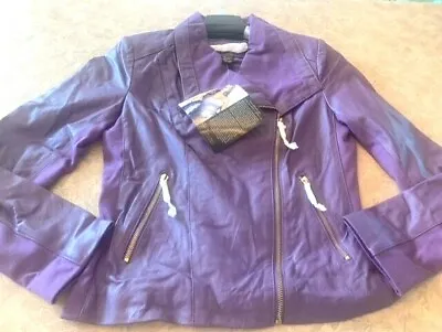 Buy Women's ~IMAN Platinum Collection Genuine Leather Motorcycle Jackets~ Brand NEW • 34.05£