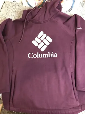 Buy Columbia Women's Trek Graphic Hoodie Sweatshirt Small Purple Dark • 15.96£