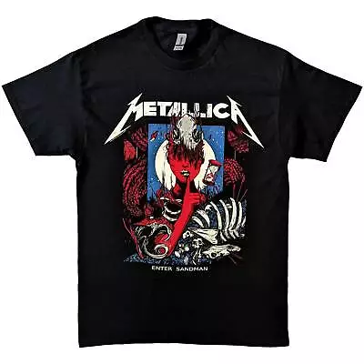 Buy Metallica Enter Sandman Poster Official Tee T-Shirt Mens • 17.13£