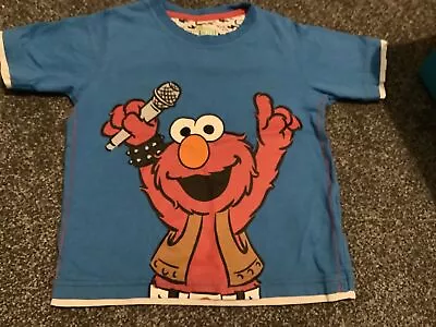 Buy Marks & Spencer Sesame Street Elmo T-shirt Age 5 To 6 • 10£