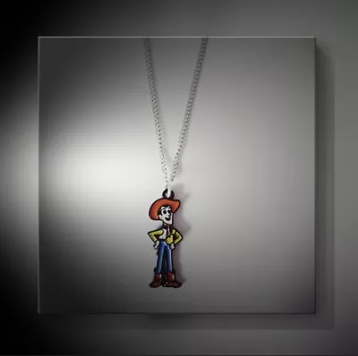 Buy Toy Story Woody Cowboy Necklace Pendant Gift Jewellery Cartoon Emo Cute Silver • 3.99£