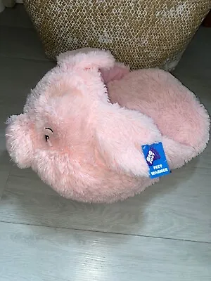 Buy Pink Pig Big Foot Feet Warmer Double Slipper Non Electric Fluffy Fleece Warm • 15£