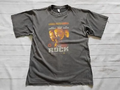 Buy Vintage 90s The Rock Movie Sean Connery Single Stitch Graphic T-shirt Size M • 119.99£