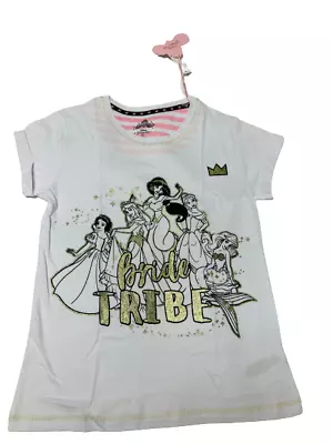 Buy Disney Princess Ladies T-Shirt Bride Tribe Women's Nightwear Tops Casual Basic • 7.87£