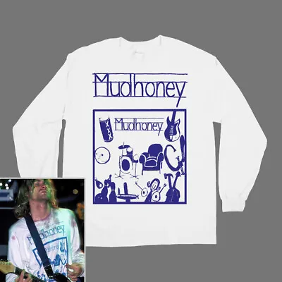 Buy Mudhoney Longsleeve T-Shirt (worn By Kurt Cobain / Nirvana) • 26£