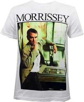 Buy Morrissey - Juke Box - Men's Official White T-Shirt • 17.95£