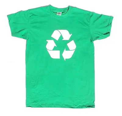 Buy Recycle Symbol Men's Big Bang Theory Leonard Style Geek Funny T Shirt, Cotton • 4.80£