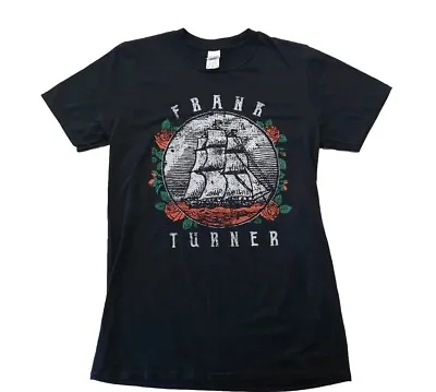 Buy Gildan Frank Turner T Shirt Size M Womens Short Sleeve Tee Roses Graphic • 18.59£