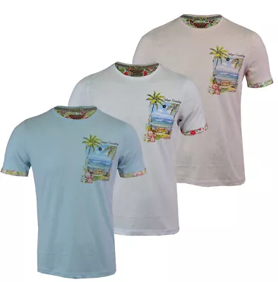 Buy Mens Tokyo Laundry Hawaiian Pocket T- Shirt Short Sleeve Casual Summer S-XXL • 8.09£