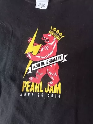 Buy Berlin Pearl Jam Vintage T-shirt ..tour Shirt..men's Large  • 30£