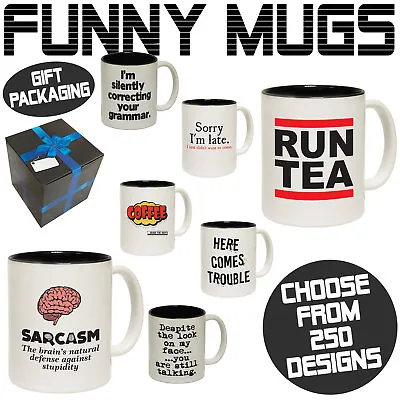 Buy Funny Mugs Novelty Mug - Perfect Birthday Office Cup Drink Gifts - GIFT BOXED • 8.95£