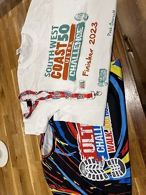 Buy South West Coast Ultra Challenge - T-shirts X2, Lanyard And Badge.  • 4£