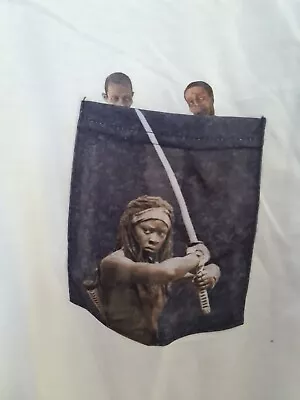 Buy The Walking Dead Michonne Adult Long Sleeved T Shirt Medium Teens Unisex NEW  • 8£