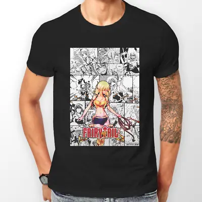 Buy Fairy Tail Lucy Heartfilia Manga Strip Anime Unisex Tshirt T-Shirt Tee ALL SIZES • 17£