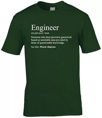 Buy Definition Of An Engineer Premium Cotton Ring Spun T-shirt • 14.99£