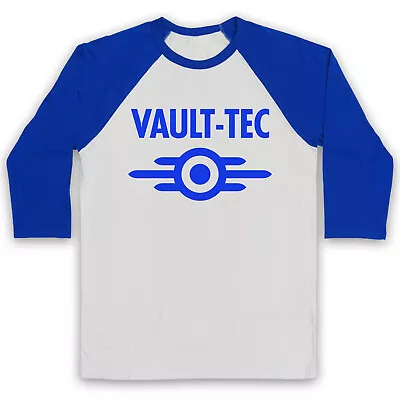 Buy Vault-Tec Vault Dweller Nuclear Fallout Sci Fi Dystopia Adults Baseball T-Shirt • 23.99£
