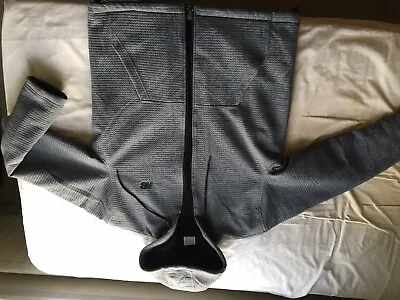 Buy Mens Fleece Hoodie Jacket Full Zip Medium • 13.50£