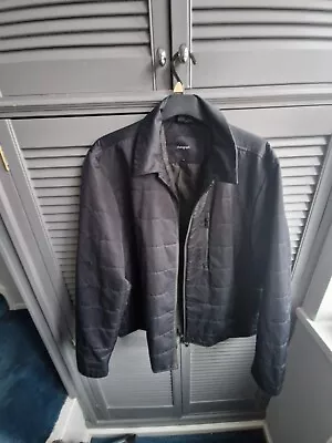 Buy Men's Black Casual Jacket Marks And Spencers Autograph XXL • 5£