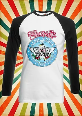 Buy  Aerosmith Fancy As Worn Garth Men Women Long Short Sleeve Baseball T Shirt 2239 • 9.95£