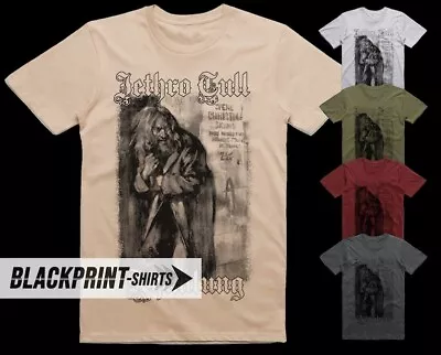 Buy Jethro Tull Aqualung V1 Poster T Shirt Cotton Men's All  • 18.24£