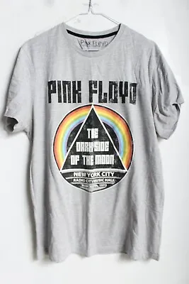 Buy Dark Side Of The Moon Pink Floyd T-Shirt - Grey - Size Medium M (E76) • 7.99£