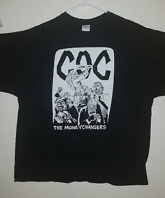 Buy  Corrosion Of Conformity   The Moneychangers  Sz 2XL Black Shirt   C083 • 320.24£