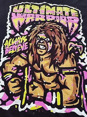 Buy Ultimate Warrior T Shirt 2xl Xxl Wwe Wwf Wrestlemania Intercontinental  • 9.99£