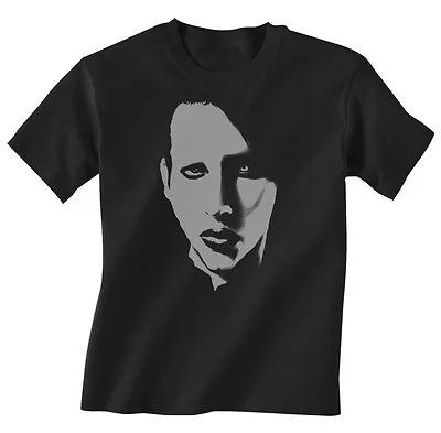 Buy Marilyn Manson Kids ORGANIC Cotton T-shirt Metal Rock Boys Girls Unisex Eco   • 6.95£