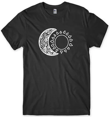 Buy Sun And Moon Hindu Funny Mens Unisex T-Shirt • 11.99£